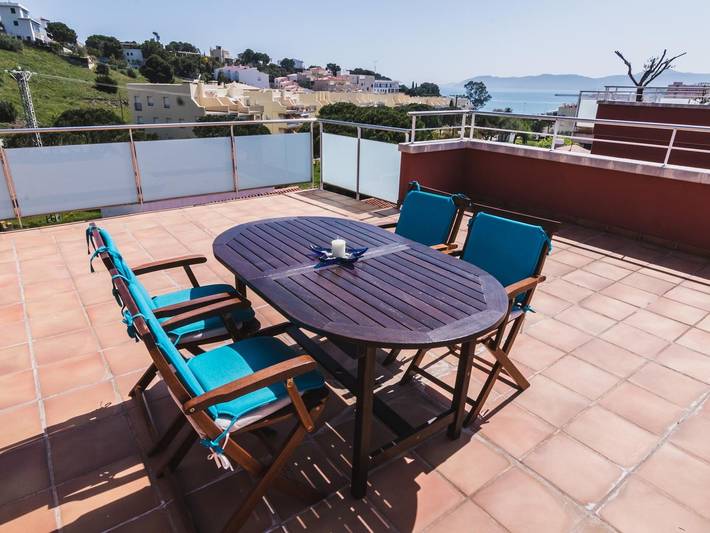 Ferienwohnung für 5 Personen, mit Balkon und Terrasse