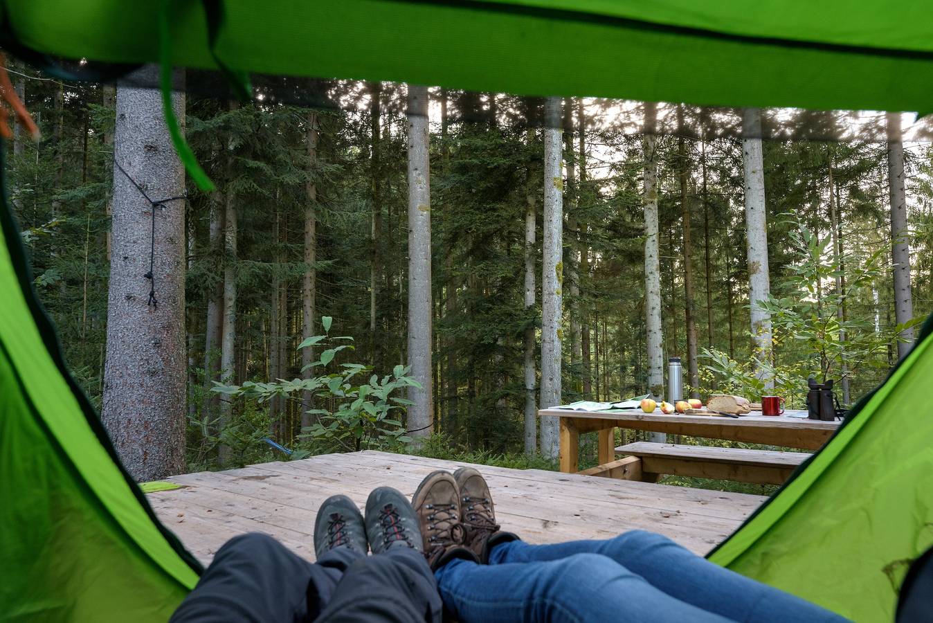 Trekking Camp am Renchtalsteig - Zeltplatz in Oppenau, Mittlerer Schwarzwald