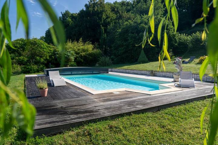 Chambre d’hôte pour 2 personnes, avec jardin et piscine ainsi que terrasse et vue à Honfleur - 4