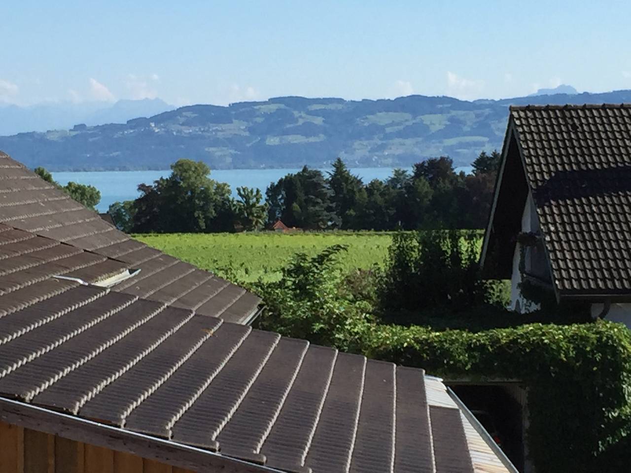 Ganze Wohnung, Ferienwohnung 'Haus Möslang', 110qm, 4 Schlafzimmer, max. 7 Personen, 3 Sterne - Dtv klassifiziert in Wasserburg (Bodensee), Bayerisch Schwaben