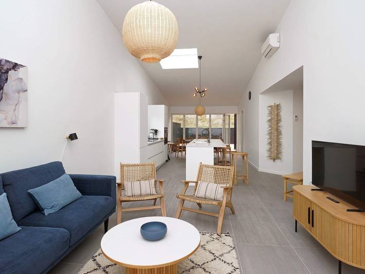Ferieudlejning for 7 personer, med Terrasse og Udsigt i Smidstrup