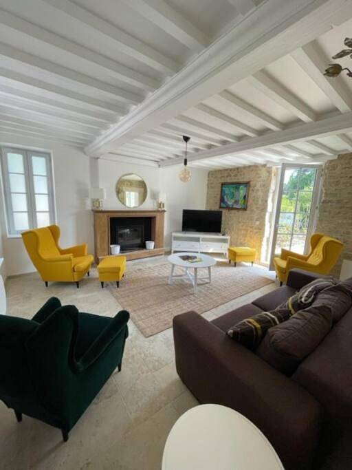 Maison de vacances pour 9 personnes, avec jardin et terrasse