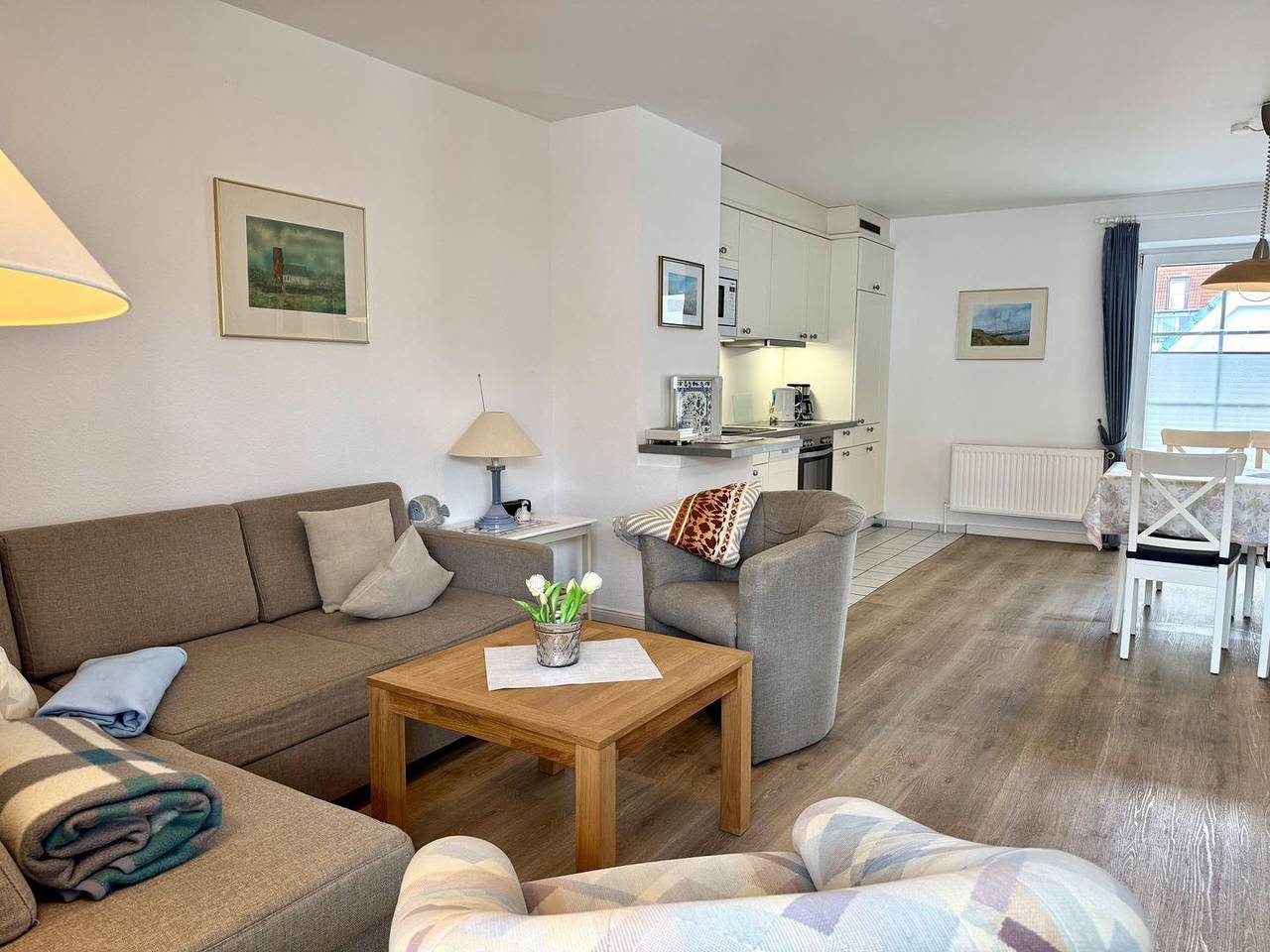 Ganze Wohnung, Moderne, zentral gelegene 2-Zimmer Obergeschosswohnung für bis zu 4 Personen in Westerland, Sylt (Gemeinde)