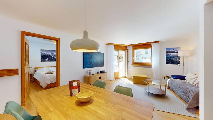 Ferienwohnung für 2 Personen, mit Terrasse in Bever