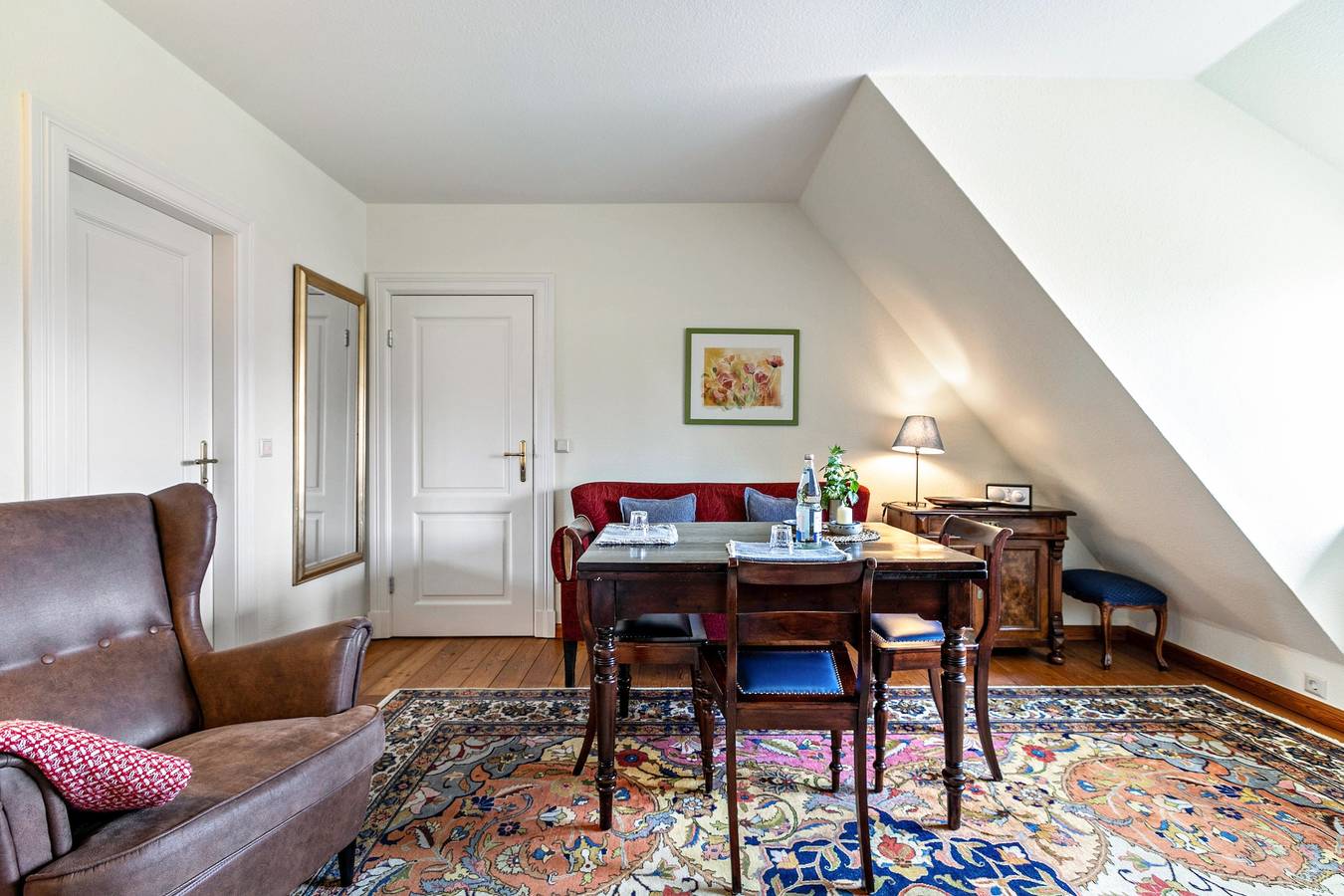 Ganze Wohnung, Ferienwohnung 'Mohnzimmer' mit Gemeinschaftsgarten und Wi-Fi in Norddeich (Schleswig-Holstein), Dithmarschen
