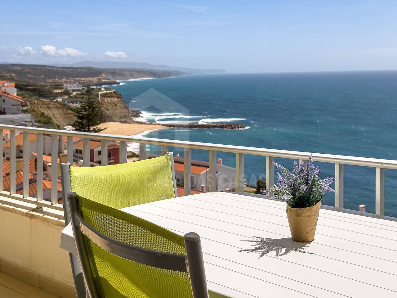 Ganze Wohnung, Ferienwohnung für 3 Personen mit Balkon in Praia dos Pescadores (Ericeira), Ericeira