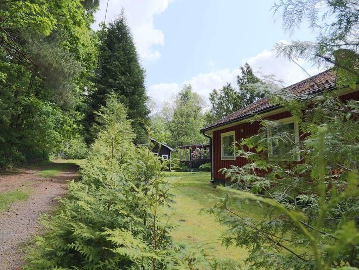 Mysig gäststuga nära Orkelljunga in Skåne