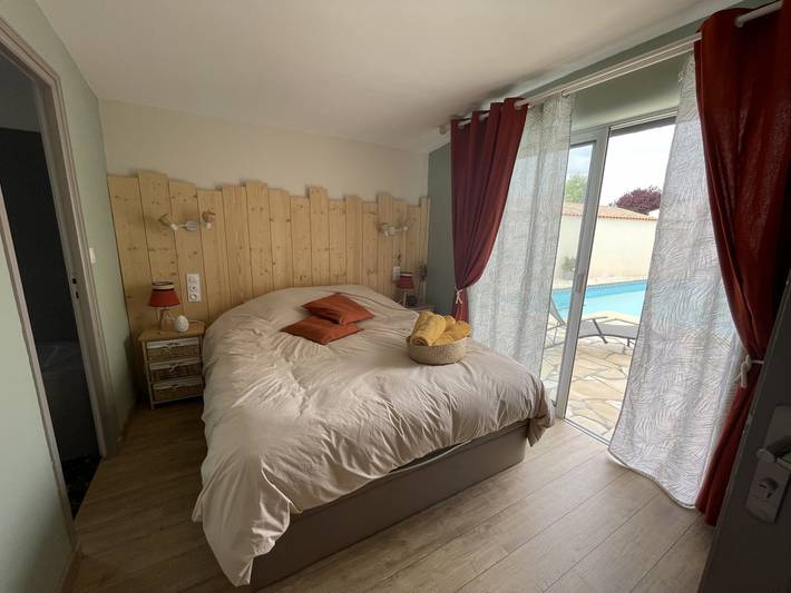 Chambre d’hôte pour 2 personnes, avec Jacuzzi ainsi que Jardin et Piscine en Charente-Maritime - 4