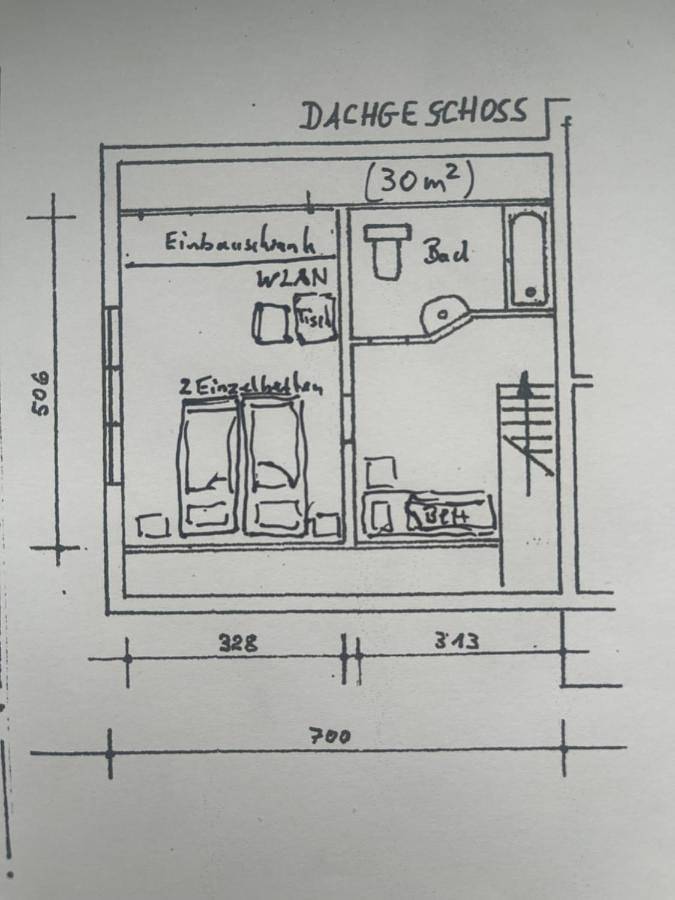 Ferienwohnung für 4 Personen, mit Terrasse und Ausblick in Rahlstedt Hamburg - 2