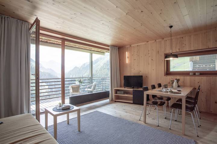 Vakantiewoning voor 4 personen, met balkon in Warth