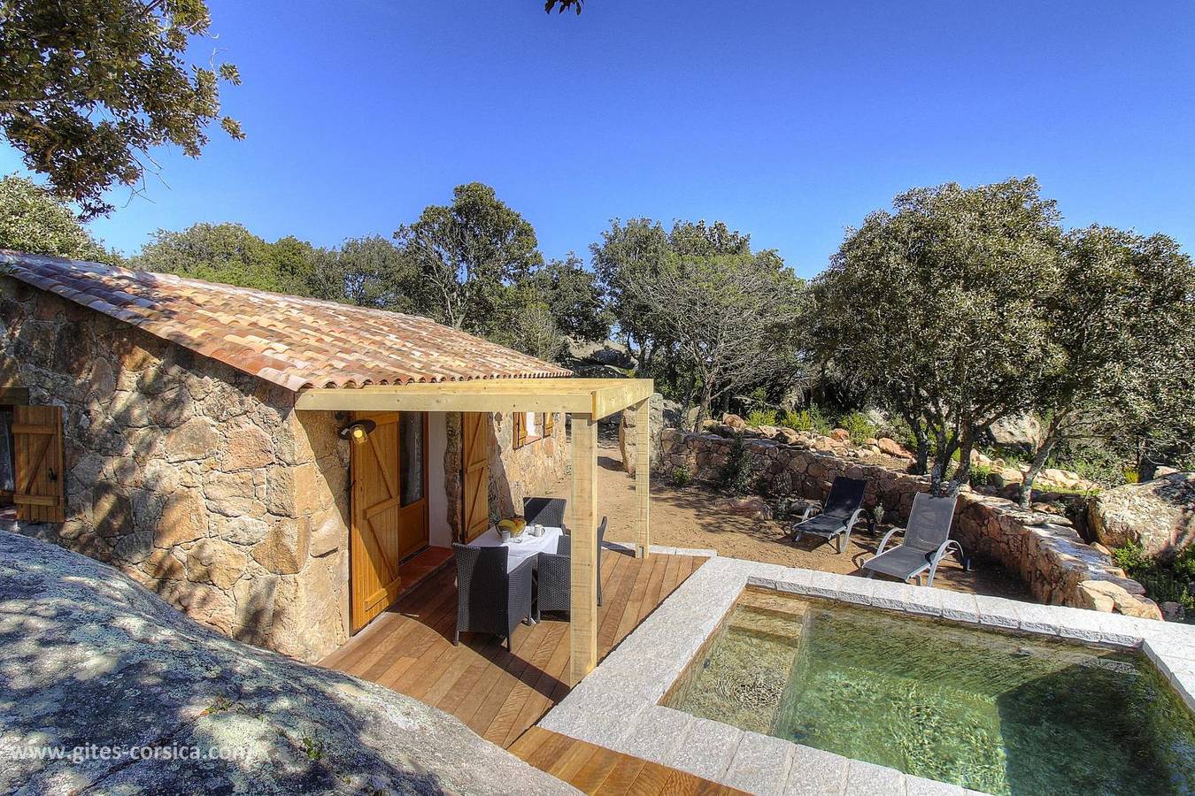 Gîte pour 2 personnes avec terrasse in Bonifacio, Arrondissement de Sartène