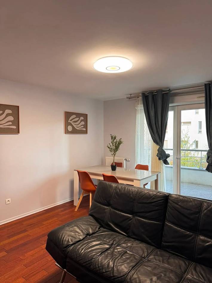 Gîte pour 4 personnes, avec Balcon/Terrasse à Saint-Denis