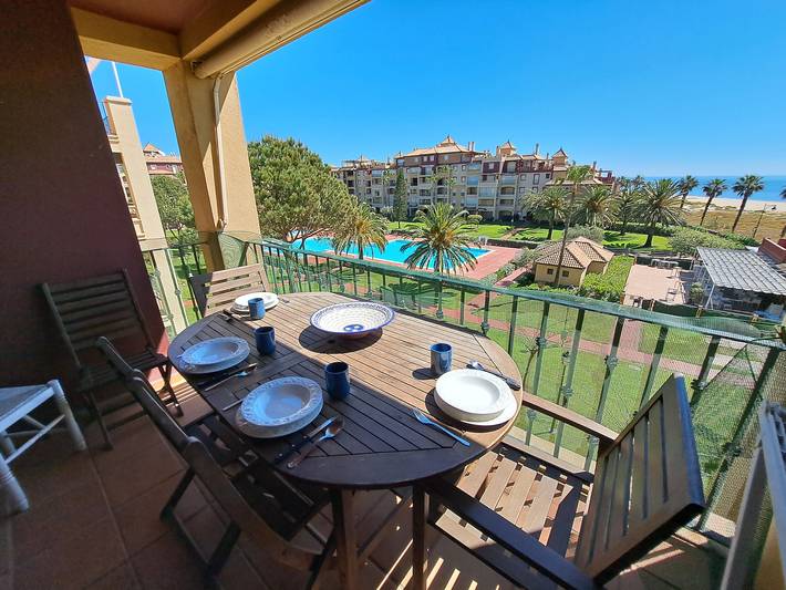 Gîte pour 5 personnes, avec balcon et jardin, adapté aux familles à Ayamonte - 2