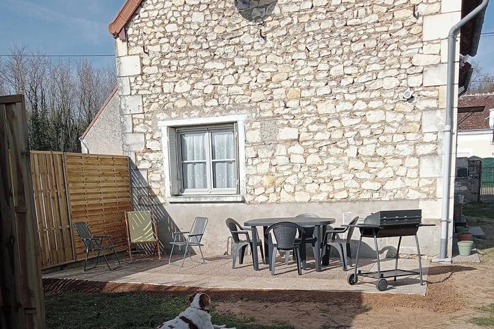 Location de vacances pour 4 personnes, avec Terrasse et Jardin à Meusnes