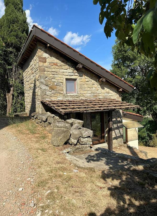 Casa vacanza per 3 persone, con Terrazza e Giardino nonché Piscina e Panorama a Londa
