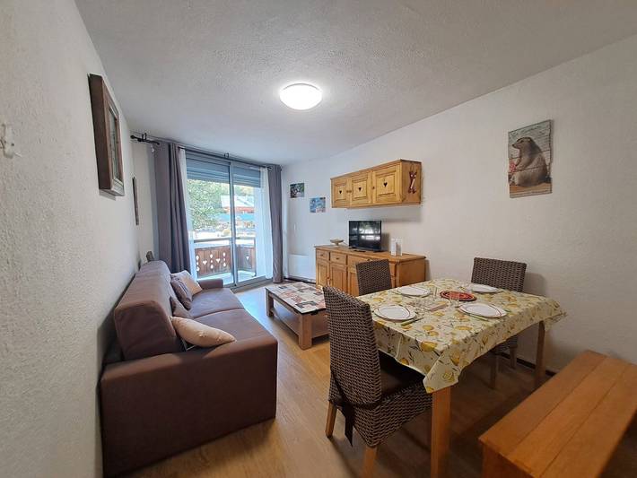 Ganzes Studio, Renoviertes Studio, 4 Pers, in Pistennähe in Mont-de-Lans, Les Deux Alpes