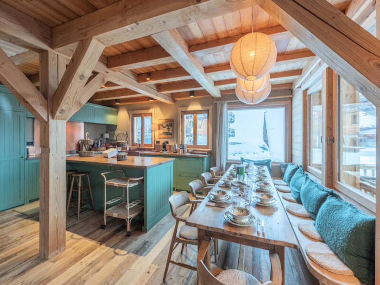 Appartement entier, Chalet à l'Alpe d'Huez avec accès direct aux pistes in Huez, Parc national des Écrins