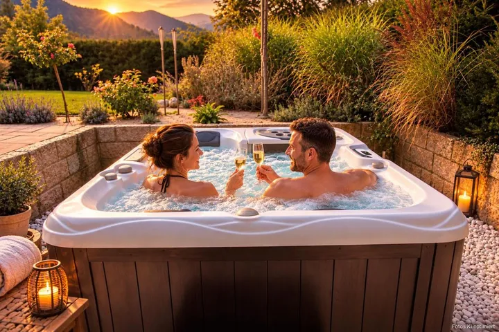 Casa de vacaciones para 6 personas, con vistas además de jardín y piscina, Se admiten mascotas - 1