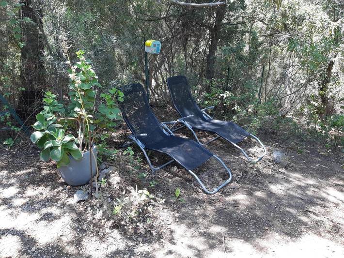 Tente pour 2 personnes, avec piscine ainsi que vue et jardin, animaux acceptés dans le Var - 4