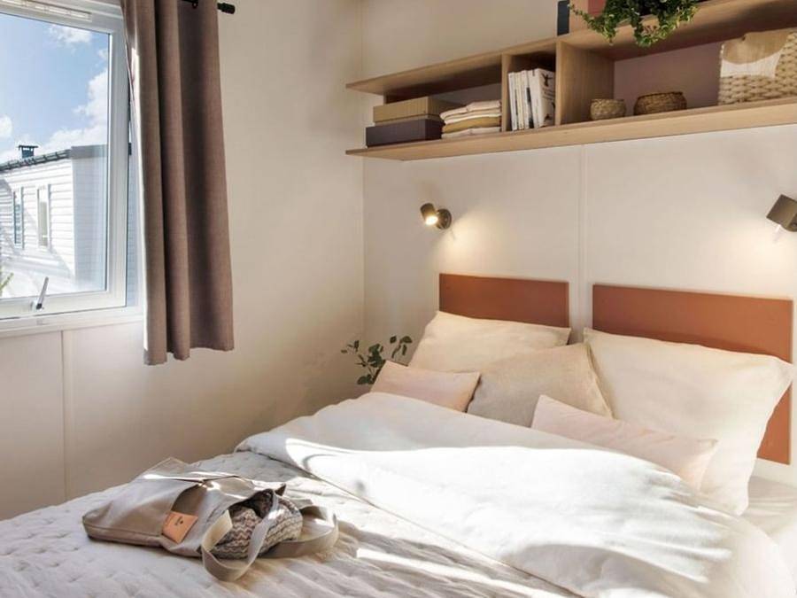 Camping Paradis Le Tastesoule - Mobilhome 4 personnes - Eden Tv 2 chambres 26M2 in Vensac, Région de Lesparre-Médoc