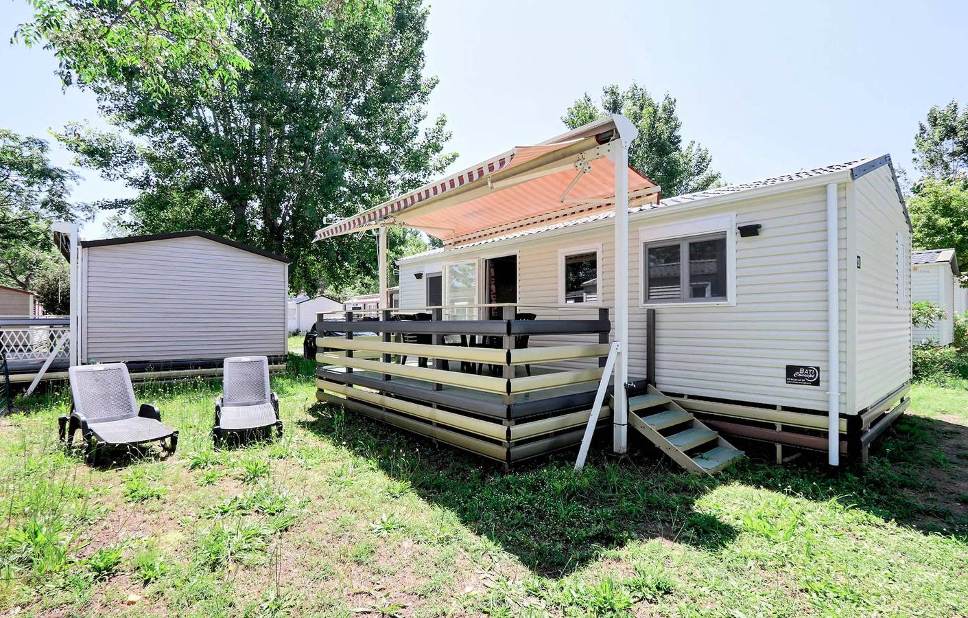 Mobil Home 3 Zimmer 5 Personen Klimaanlage in Saint-Aygulf, Frejus