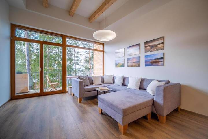 Ferienwohnung für 6 Personen, mit Sauna und Terrasse sowie Ausblick und Seeblick - 1