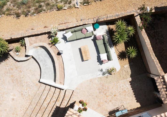 Casa rural para 8 personas, con Balcón y Terraza además de Jardín y Piscina en Lubrín - 3