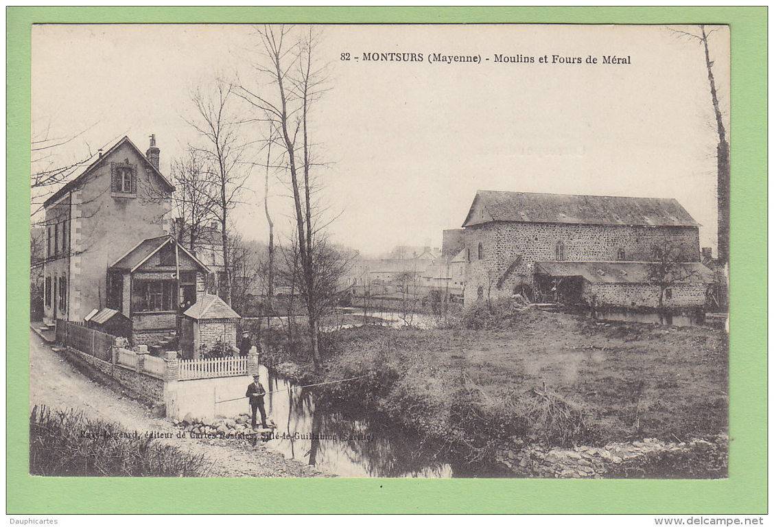Le Moulin de Meral - Harmonie de bleus in Montsûrs, Mayenne