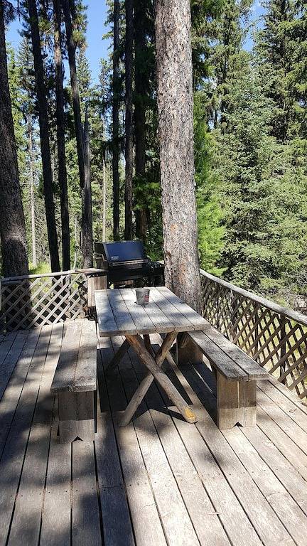 Blockhütte für 6 Personen, mit Terrasse, mit Haustier in Montana