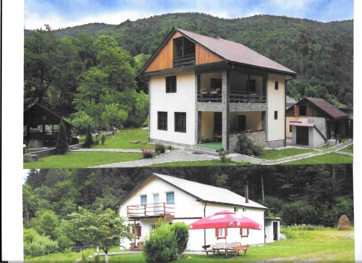 Maison d’hôte pour 5 personnes, avec Balcon et Terrasse ainsi que Jardin et Vue dans Bicaz