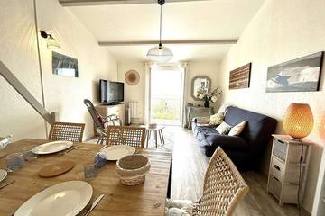 Gîte pour 4 personnes, avec balcon dans Plage des sables d'or