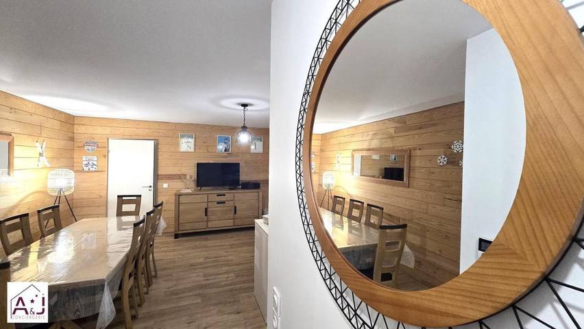 Chalet pour 8 personnes, avec vue et balcon dans La Mongie - 4