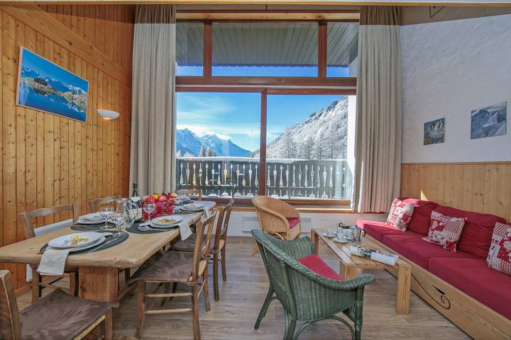 Chalet pour 6 personnes, avec balcon, adapté aux familles à Chamonix-Mont-Blanc - 3
