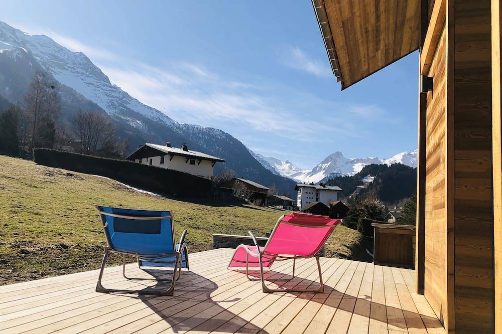 Mountain chalet. in Les Contamines-Montjoie, Pays du Mont-Blanc