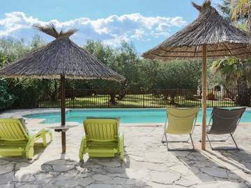 Cottage pour 8 personnes, avec piscine et jardin, animaux acceptés à Ganges