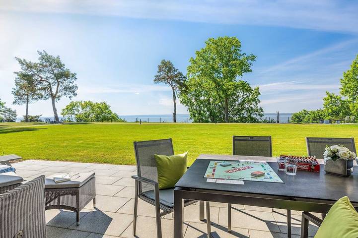 Ferienwohnung für 6 Personen, mit Terrasse und Garten sowie Sauna