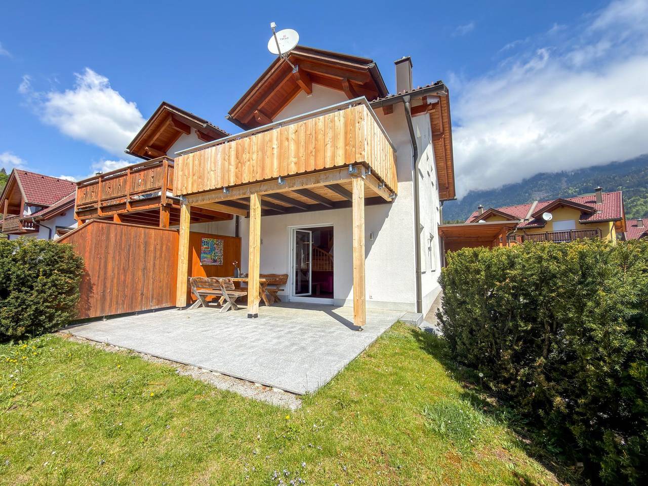 Vakantiehuis met terras en tuin bij de skipiste in Gailtaler Alpen, Kötschach-Mauthen