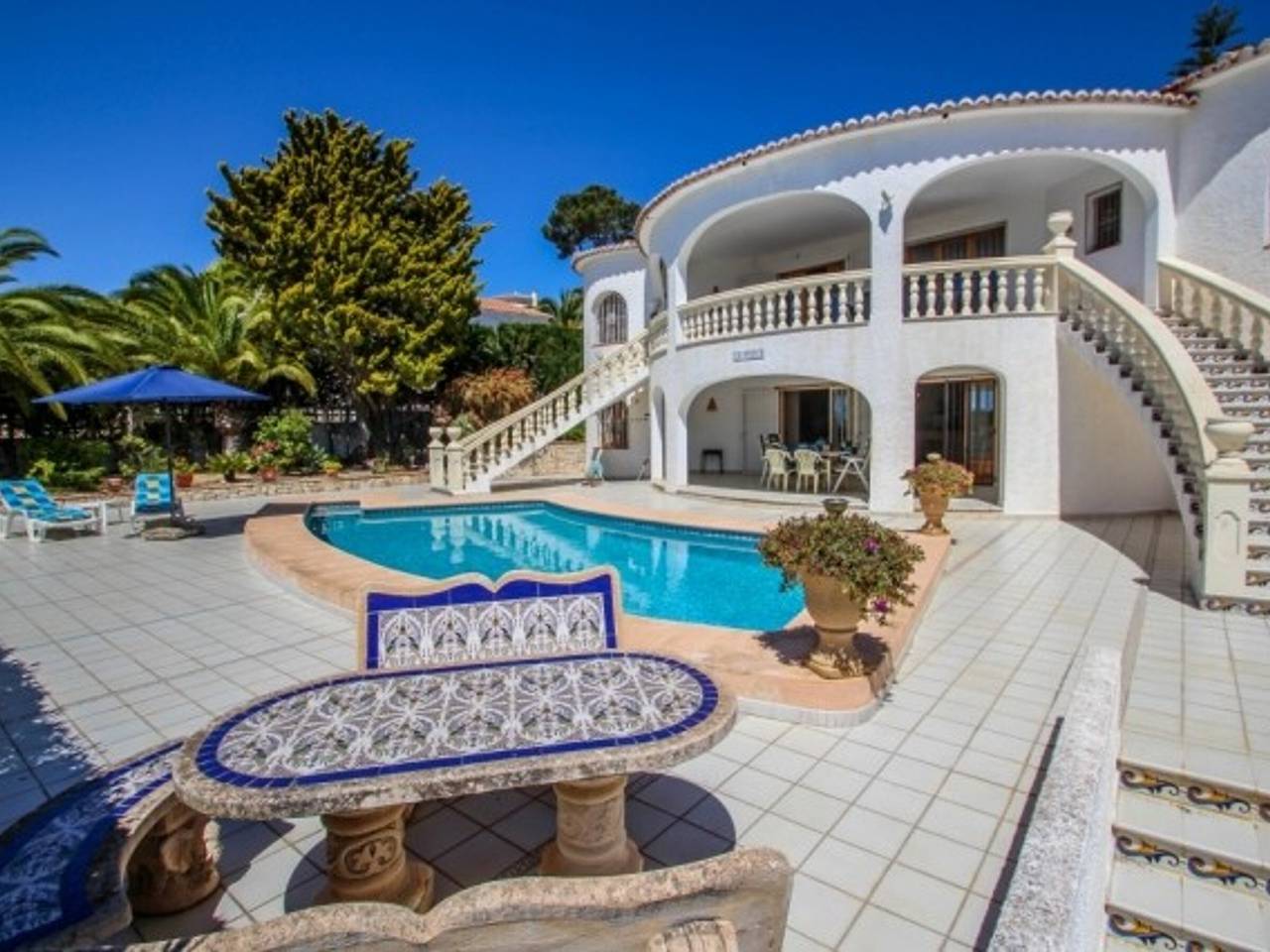 Villa   à Moraira pour 2 personnes avec piscine privée in Moravit, Teulada