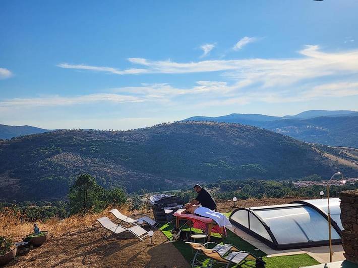Casa rural para 4 personas, con vistas además de jardín y piscina, Se admiten mascotas en Las Villuercas - 4