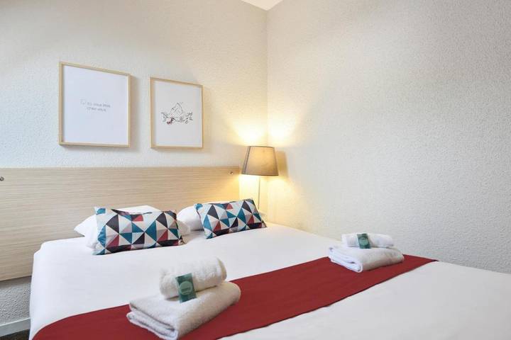 Appart’hôtel pour 3 personnes, avec balcon