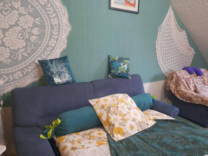 Chambre d’hôte pour 3 personnes, avec terrasse et jardin