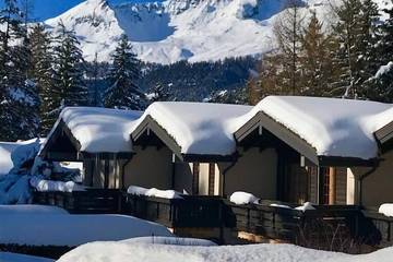 Chalet pour 10 personnes, avec balcon et jardin à Crans-Montana