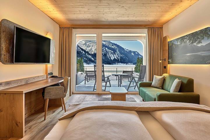 Ferienhaus für 2 Personen, mit Sauna und Pool sowie Garten am Haldensee - 3