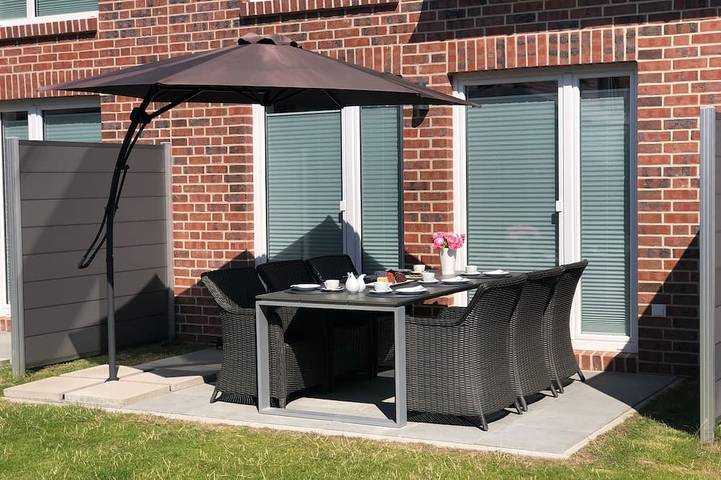 Ferienhaus für 6 Personen, mit Garten und Sauna sowie Terrasse, mit Haustier