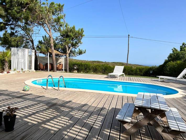 Casa rural para 11 personas, con vistas además de piscina y jardín, Familias con niños en Aljezur - 3