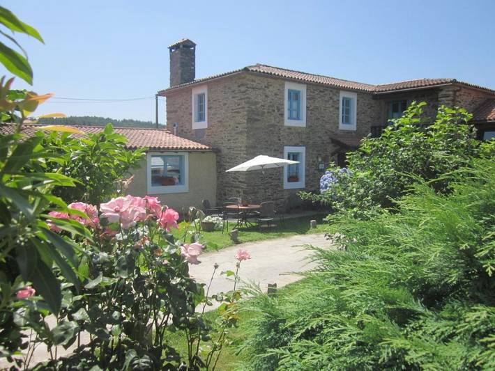 Casa rural para 2 personas, con Terraza y Jardín además de Piscina y Vistas en Arzúa