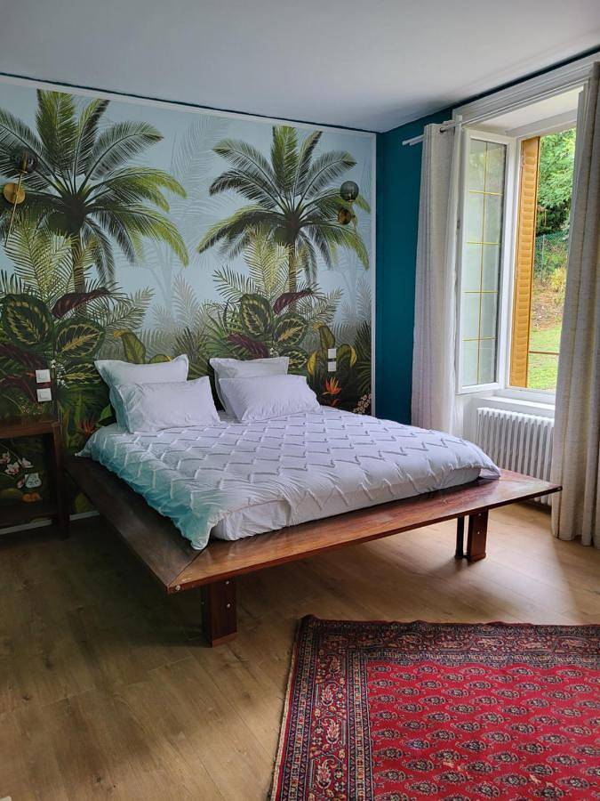 Appartement de vacances pour 3 personnes, avec vue et jardin