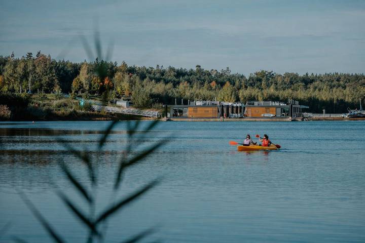 Ferienhaus für 6 Personen, mit Terrasse und Seeblick sowie Ausblick in der Lausitz - 3