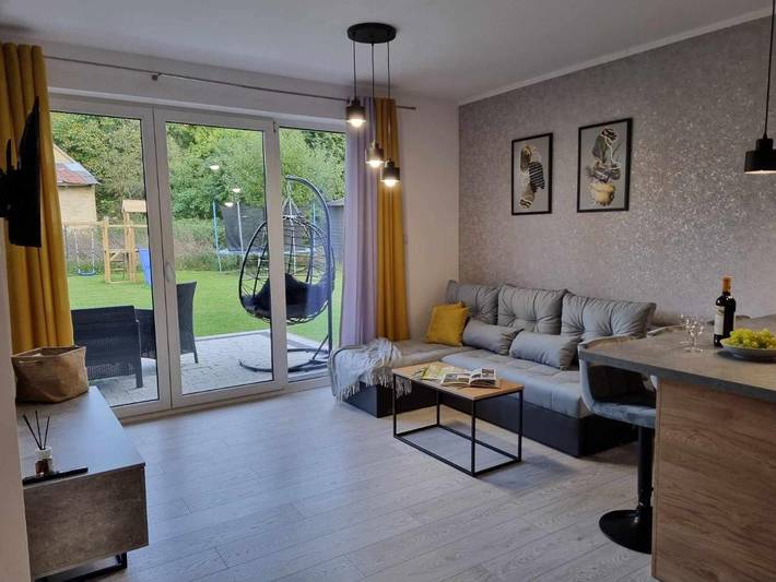 Apartament wakacyjny dla 4 osób, z ogród, Dla rodziny w Kudowa-Zdrój