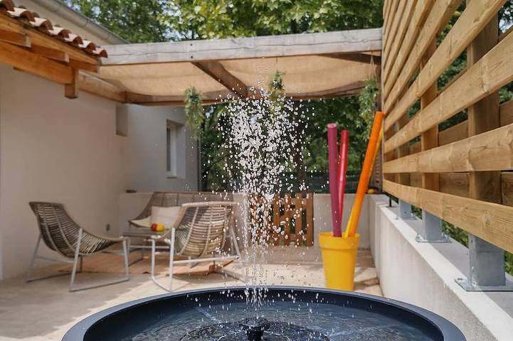 Maison de vacances pour 2 personnes à Lussas
